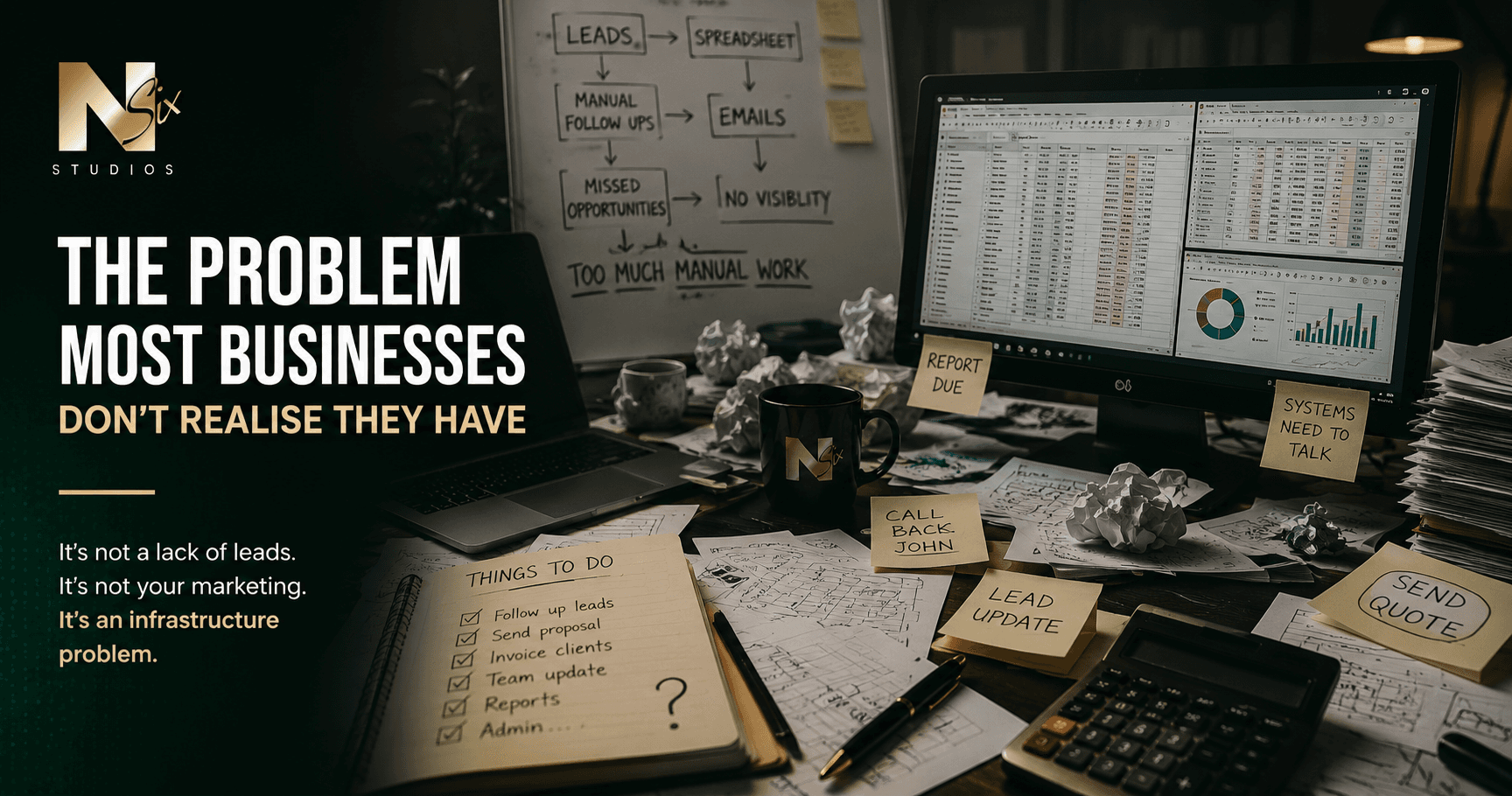 Most Businesses Don’t Have A Marketing Problem — They Have An Infrastructure Problem
